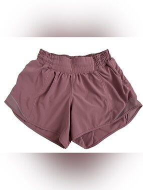 lululemon athletica Mauve hotty hot shorts